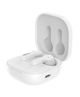 Boompods bassline COMPACT Laisvų rankų įranga Bevielis Įkišamos į ausį Muzika / kasdienis C tipo USB Bluetooth Balta