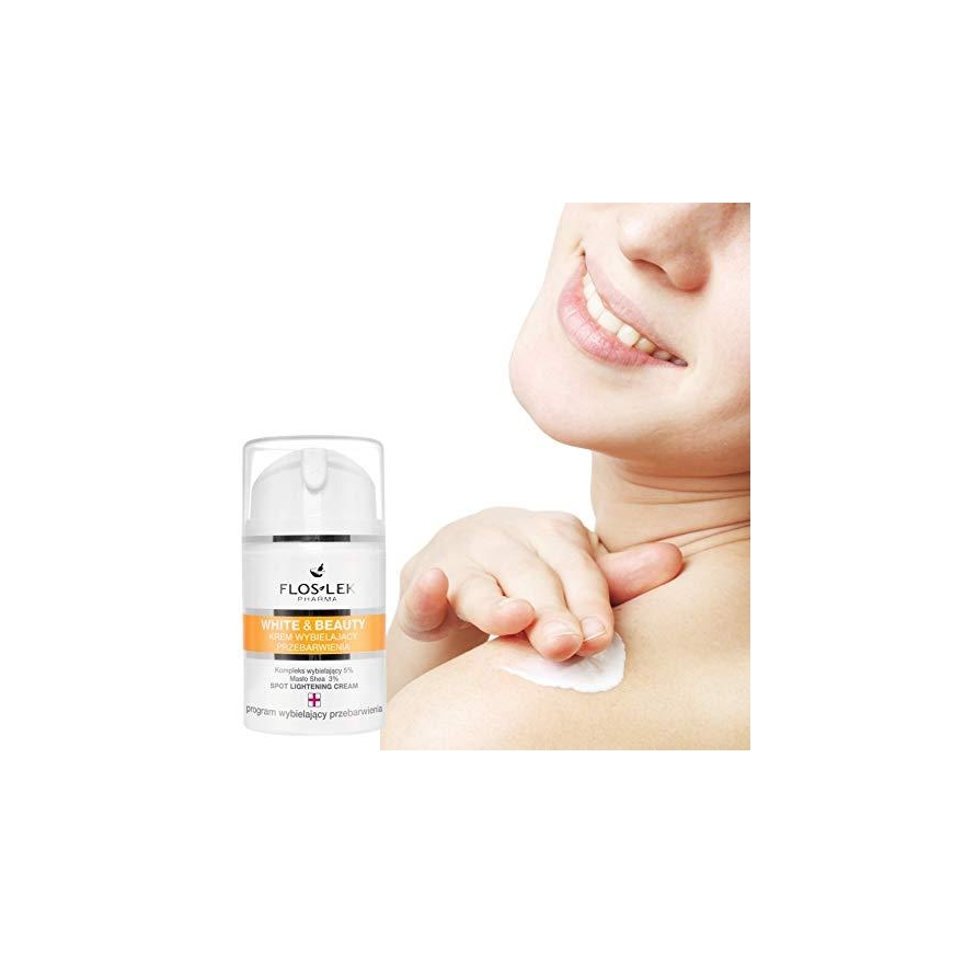FLOSLEK White and Beauty Discoloration whitening cream 50 ml – 3