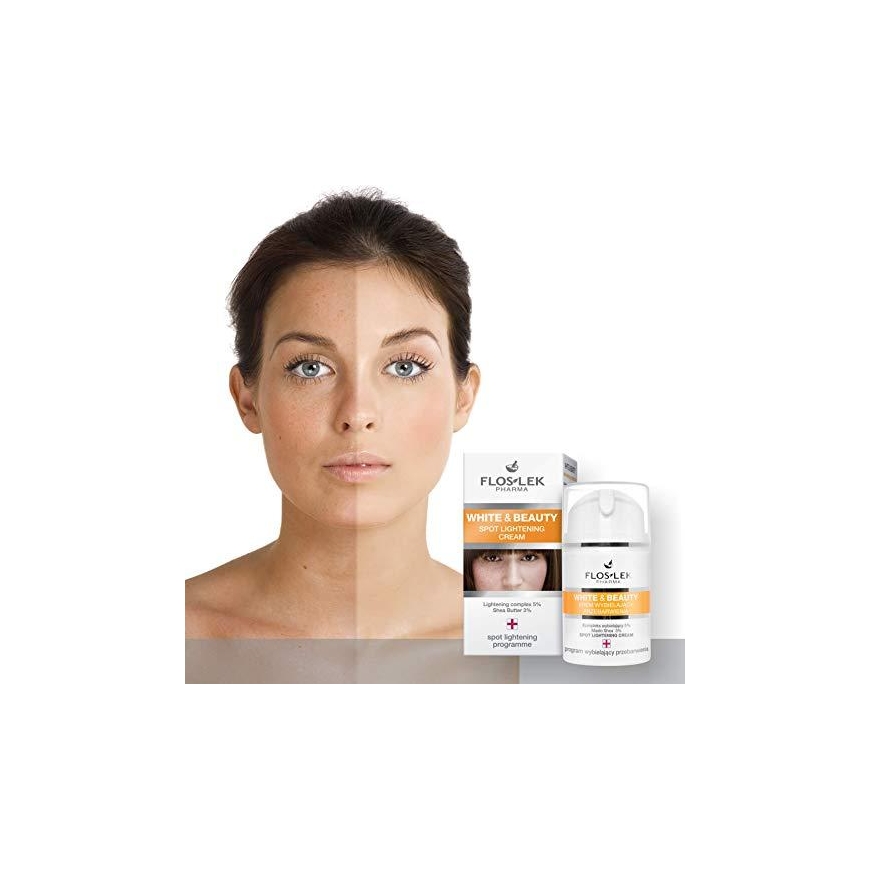 FLOSLEK Baltas and Beauty Discoloration balinamasis kremas 50 ml – 4