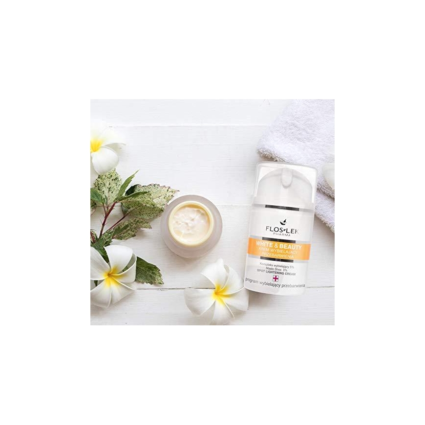 FLOSLEK White and Beauty Discoloration whitening cream 50 ml – 5