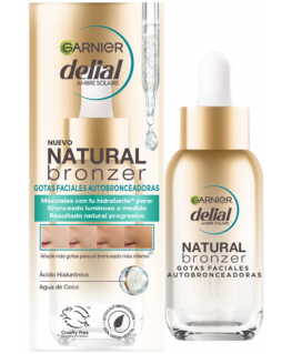 "Delial Natural Bronzer" self-tanning face serum 30ml
