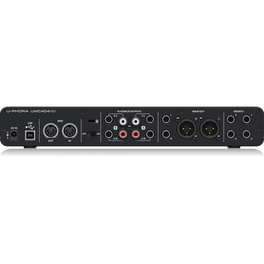 Behringer UMC404HD записывающий аудиоинтерфейс – 5