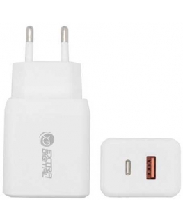 Charger EXTRA DIGITAL USB Type-C, USB Type-A: 35W, PPS