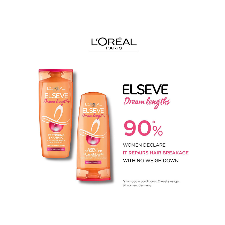 L'Oréal Paris Elseve Dream Long Restoring Shampoo Shampoo for women, 700 ml – 5