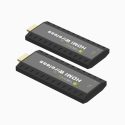 Techly IDATA HDMI-WL53 AV pagarinātājs Audio/video raidītājs un uztvērējs Melns