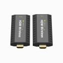 Techly IDATA HDMI-WL53 AV pagarinātājs Audio/video raidītājs un uztvērējs Melns