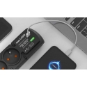 ACAR F4 POWER STRIP USB A+C 3M 4X 230V PL PD 3.0 QC BLACK ACAR F4 POWER STRIP USB A+C 3M 4X 230V PL PD 3.0 QC BLACK