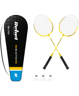 Badminton set, aluminum, REBEL ACTIVE