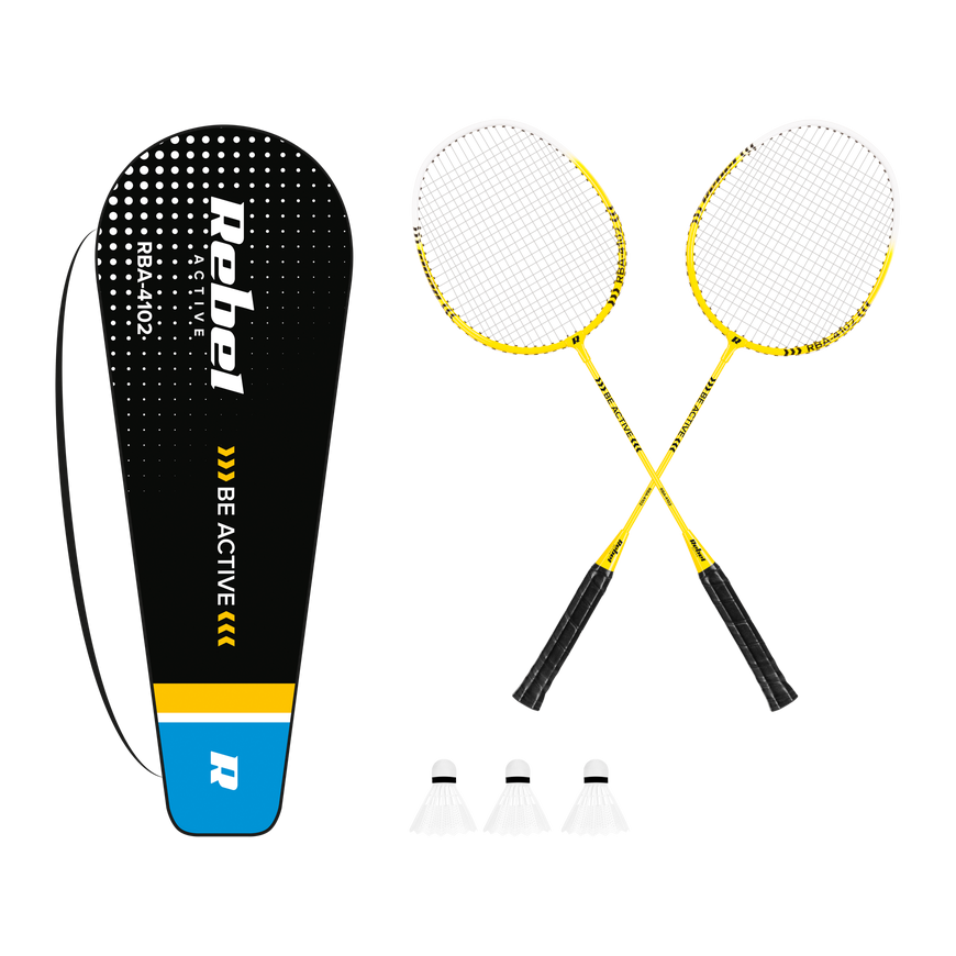Badminton set, aluminum, REBEL ACTIVE – 2