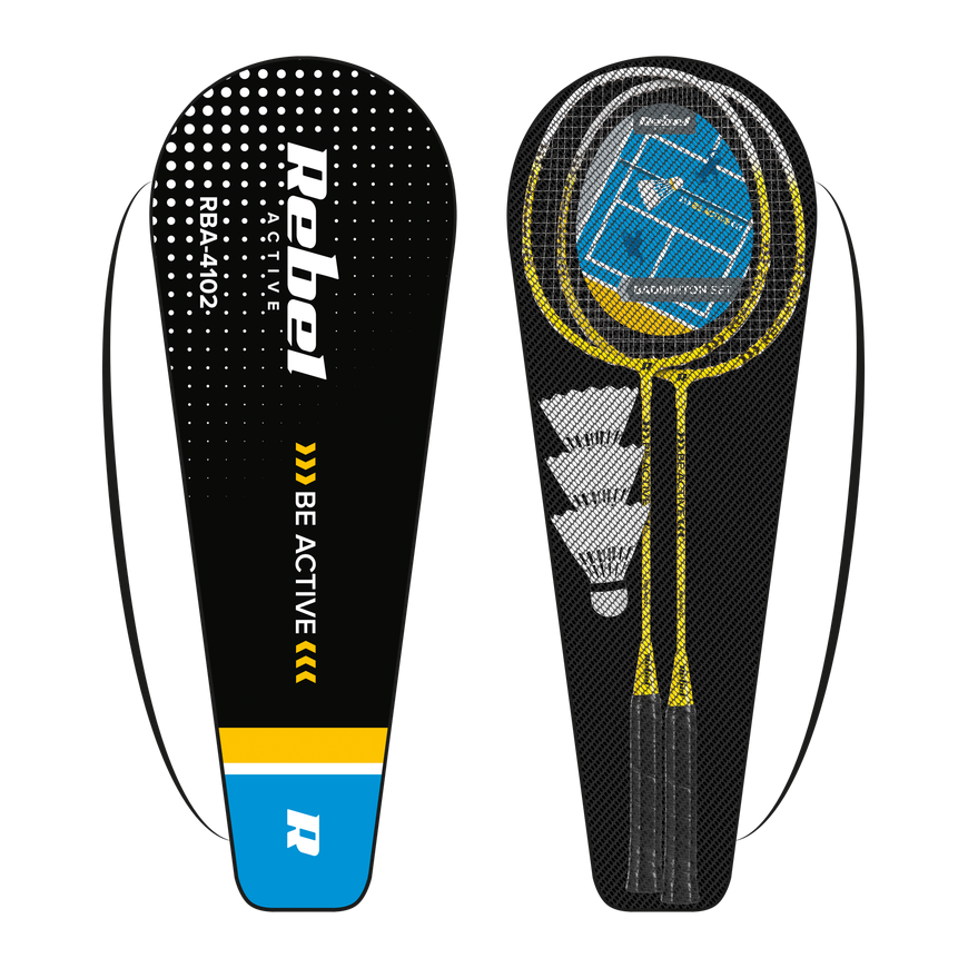 Badminton set, aluminum, REBEL ACTIVE – 5