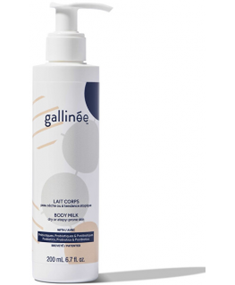 Gallinee, Body Care, Prebiotics & Probiotics & Postbiotics, Hydrating, Body Milk, 200 ml
