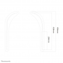 Neomounts soundbar wall mount Neomounts soundbar wall mount