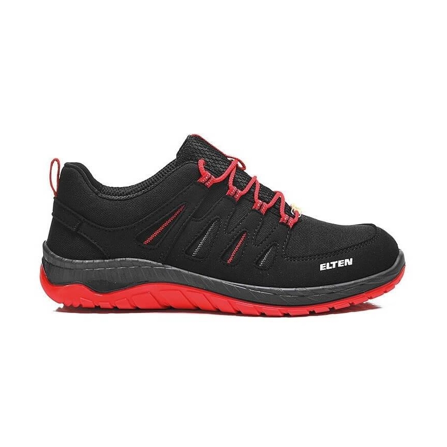Shoes ELTEN Maddox Black Red Low ESD S3 SRC, black/red 38 – 2