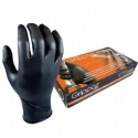 Multi Disposable nitrile gloves M-Safe Grippaz 246BK, 50 pcs in a box, 0.15mm thickness, black, 8/M Multi Disposable nitrile gloves M-Safe Grippaz 246BK, 50 pcs in a box, 0.15mm thickness, black, 8/M