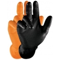 Multi Vienkartinės nitrilinės pirštinės M-Safe Grippaz 246BK, 50 vnt dėžėje, 0,15mm storis, juodos, 8/M Multi Vienkartinės nitrilinės pirštinės M-Safe Grippaz 246BK, 50 vnt dėžėje, 0,15mm storis, juodos, 8/M