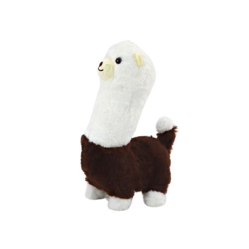 Lean Interactive running game Pet Llama Alpaca Brown 23cm – 2