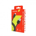 Canyon CNE-USBC1B USB kabelis 1 m USB 2.0 USB C USB A Melns Canyon CNE-USBC1B USB kabelis 1 m USB 2.0 USB C USB A Melns