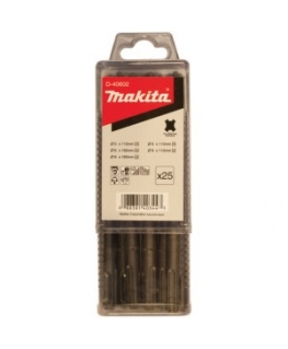 Grąžtas Grąžtų betonui rinkinys Makita 5/6/8 mm 25 vnt.