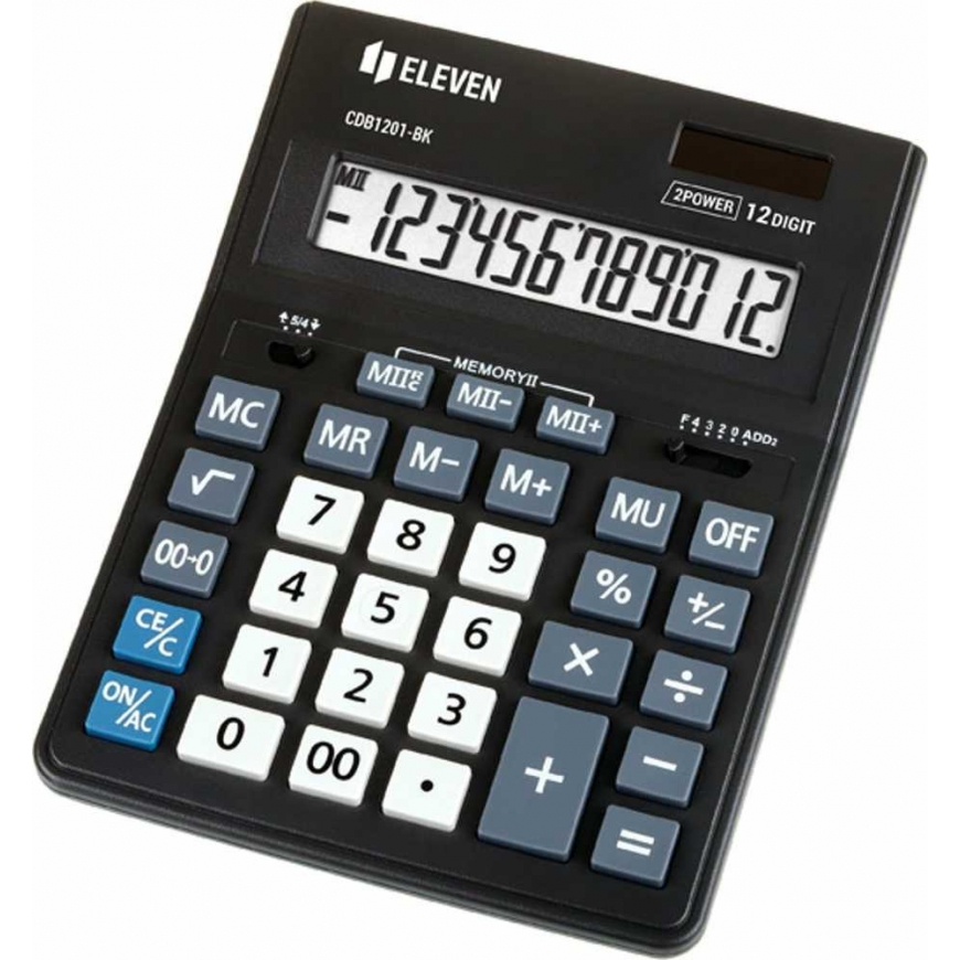 Eleven Calculator Eleven Eleven Calculator CDB1201-BK