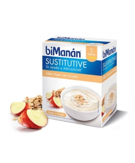 Bimanán Sustitutive Cereal Yoghurt Kreminis 5 Units
