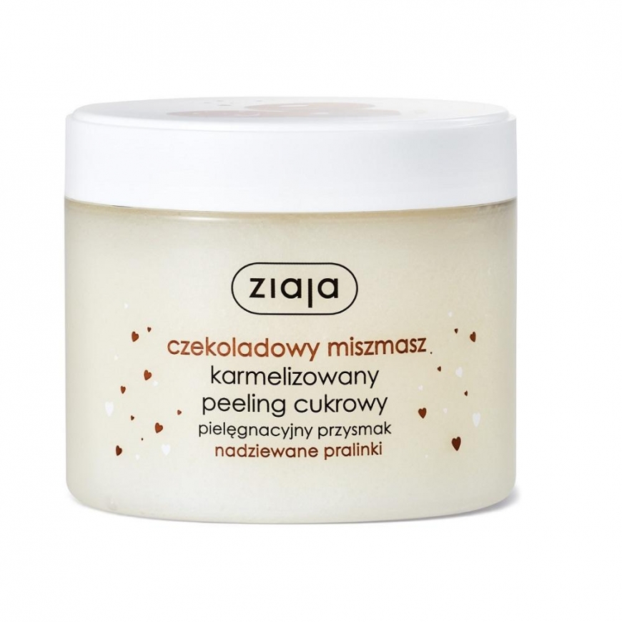 Ziaja Chocolate Mix Sugar Body Scrub Body Peeling for women, 300 ml – 3