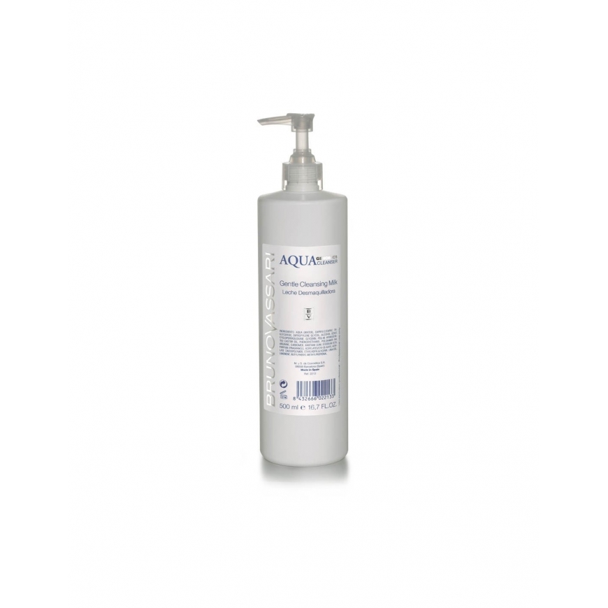 Bruno Vassari, Aqua Genomics, Glycerin, Cleansing Milk, For Face, 500 ml – 2