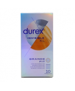 Durex Invisible XL ultra thin condoms 10 units