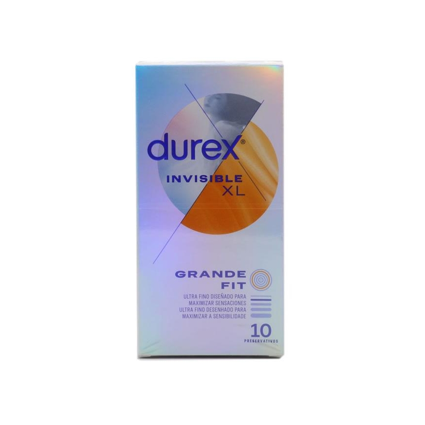 Durex Invisible XL ultra thin condoms 10 units