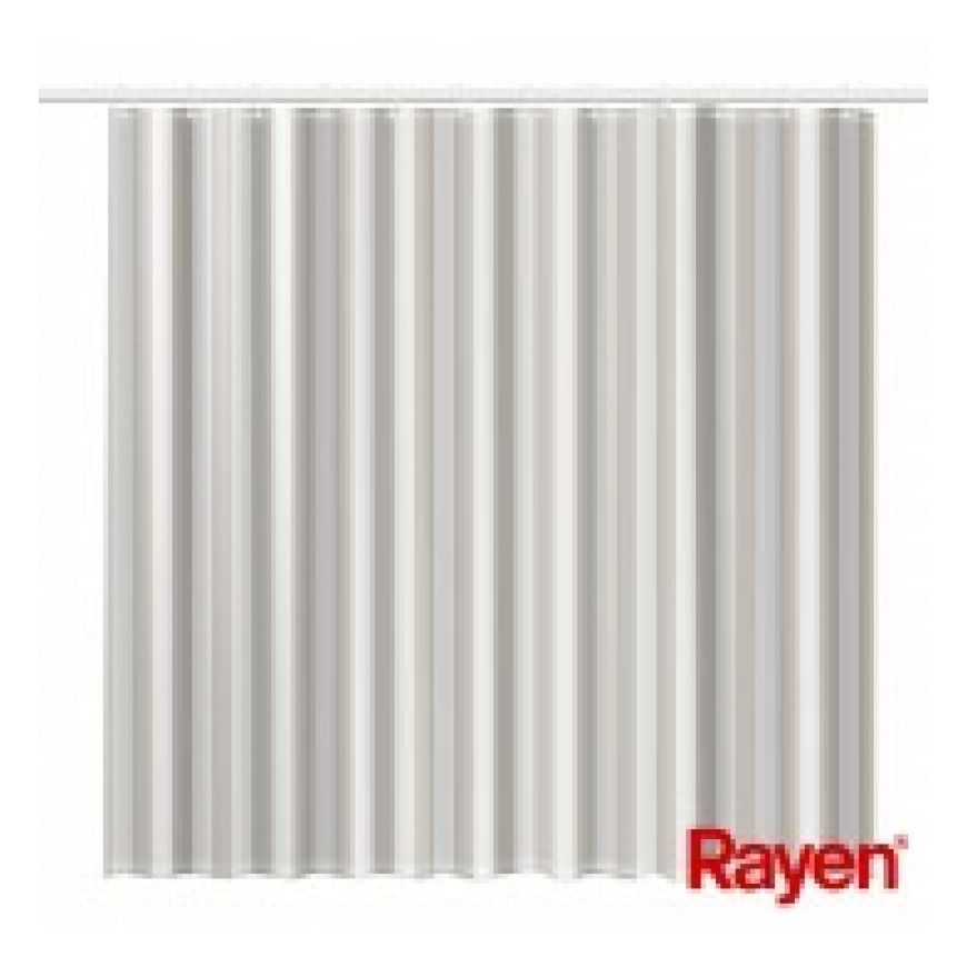 Shower curtain 180x200cm white|beige, PEVA – 2