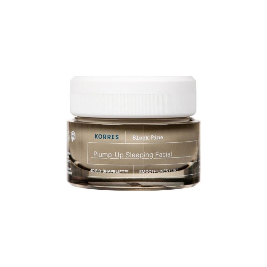 Korres KORRES_Black Pine Plump-Up Sleeping Facial stangrinamasis naktinis veido kremas 40ml