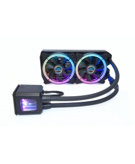 Alphacool Eisbaer Aurora 240 Processor All-in-one liquid cooler 12 cm Black 1 pc(s)