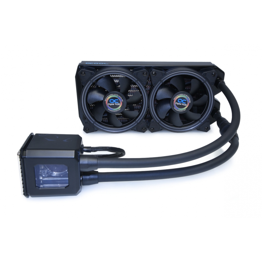 Alphacool Eisbaer Aurora 240 Processor All-in-one liquid cooler 12 cm Black 1 pc(s) – 3