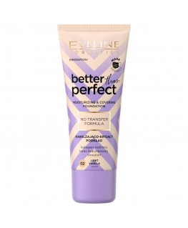 Eveline Cosmetics Better Than Perfect drėkinantis ir dengiantis pagrindas 02 Light Vanilla 30ml