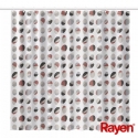 Shower curtain 180x200cm white|ribbed, PEVA Shower curtain 180x200cm white|ribbed, PEVA
