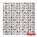 Shower curtain 180x200cm white|ribbed, PEVA Shower curtain 180x200cm white|ribbed, PEVA