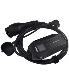 Hismart Elektromobilio nešiojamas įkroviklis GB/T - Schuko (220V), 6-16A, 3.5kW, 1-fazė, 5m