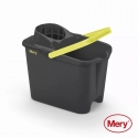 Bucket 14L with push button grey Bucket 14L with push button grey