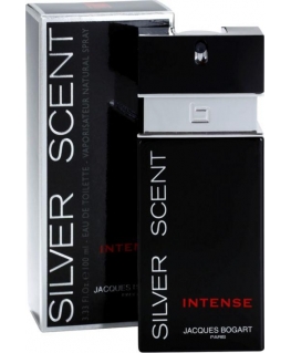 Jacques Bogart Silver Scent Intense EDT eau de toilette for men, 100 ml