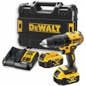 Suktuvas-gręžtuvas DeWalt DCD777M2T 18 V 2x4,0 Ah akum.