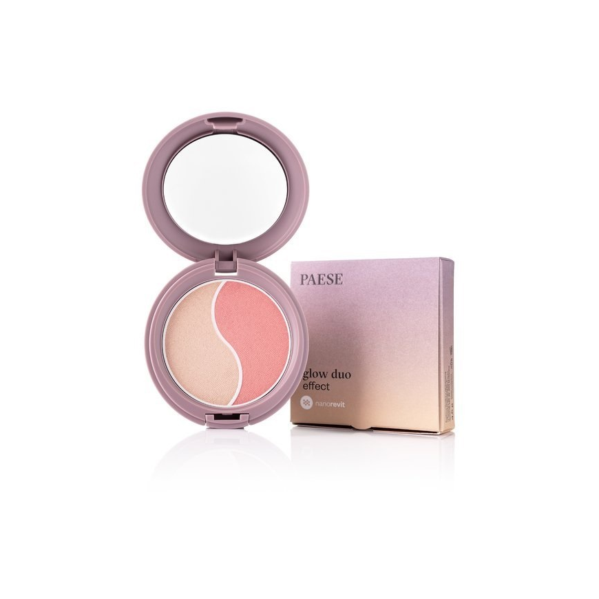 PAESE Nanorevit Glow Duo Effect Paletė 20 g – 3