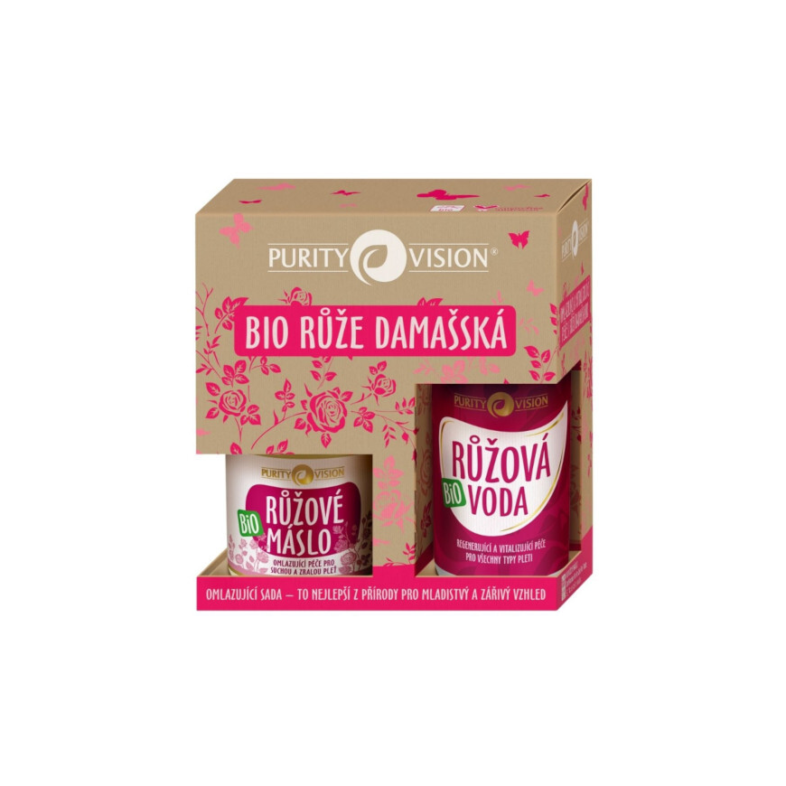 Purity Vision Rejuvenating set with damask rose