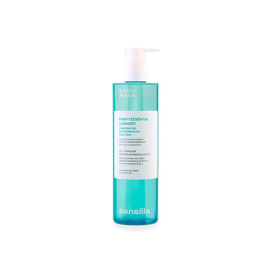 cleansing gel "Sensilis Purify Essential Cleanser" 400 ml