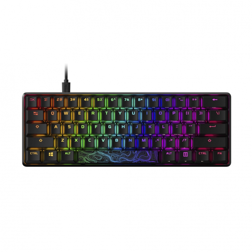HyperX Alloy Origins 60 tastatūra USB QWERTY Amerikāņu angļu valoda Melns – 5