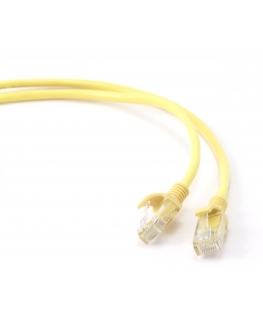 Gembird PP12-0.5M/Y сетевой кабель Желтый 0,5 m Cat5e