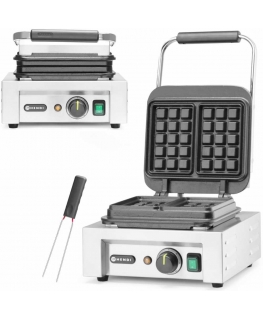 Hendi Professional waffle maker, large grill, 2 Brussels sprouts, 2200W