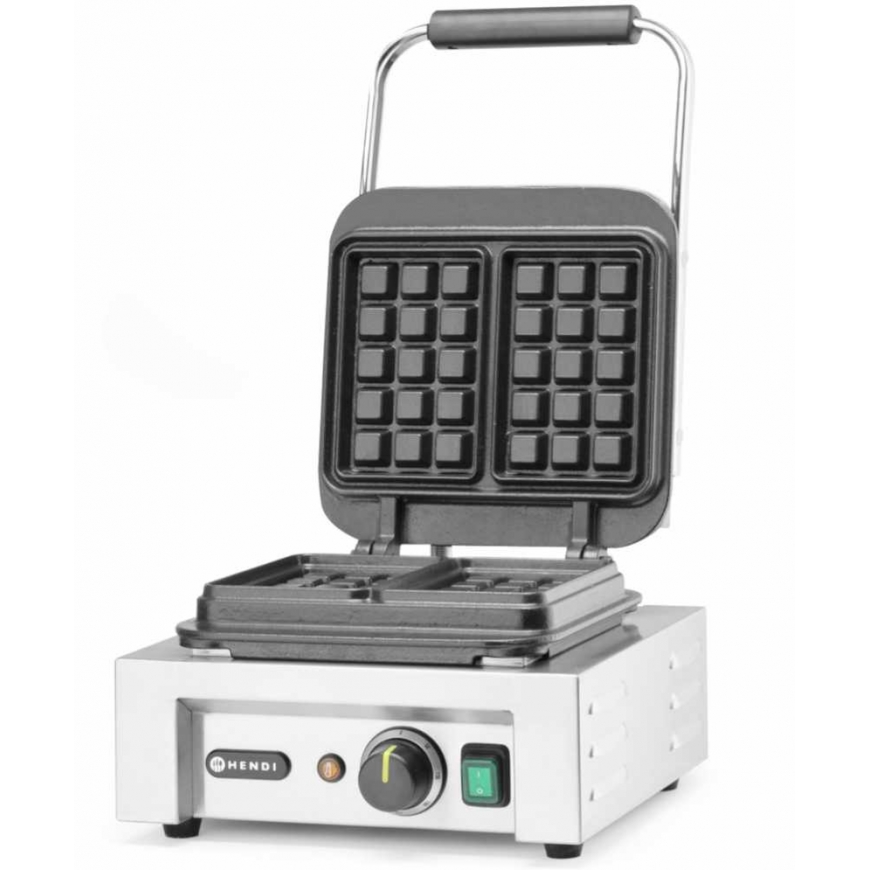 Hendi Professional waffle maker, large grill, 2 Brussels sprouts, 2200W – 2
