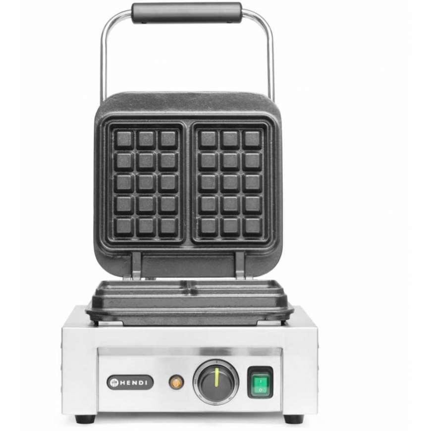 Hendi Professional waffle maker, large grill, 2 Brussels sprouts, 2200W – 4
