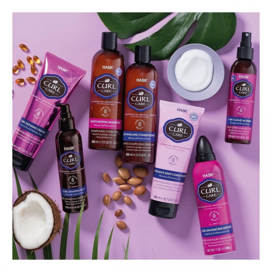 Hask Curl Care Moisturizing Šampūnas 355ml – 2