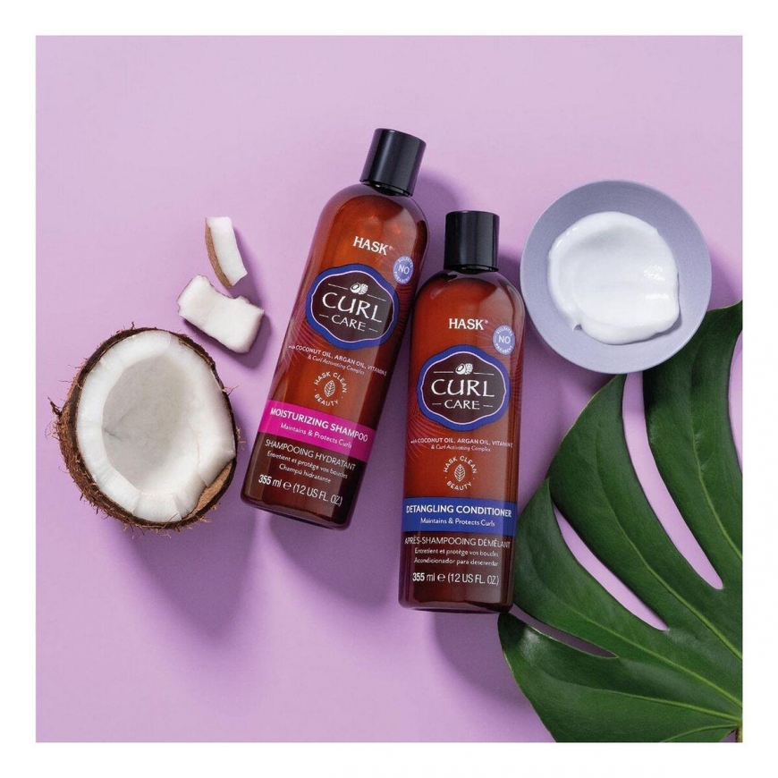 Hask Curl Care Moisturizing Šampūnas 355ml – 3