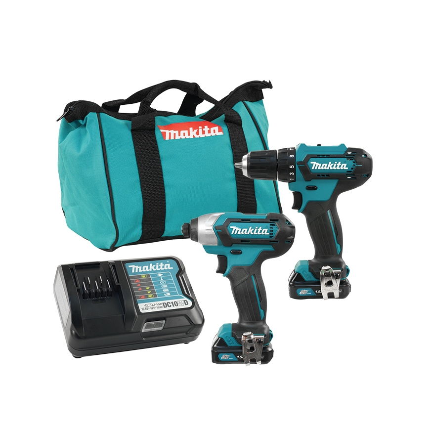 Makita CLX224X elektroinstrumentu komplekts (combo) Baterija